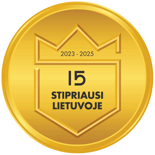 15 stipriausi Lietuvoje (2023–2025)